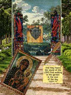 They heard the sound of the LORD God walking in the garden in the cool of the day